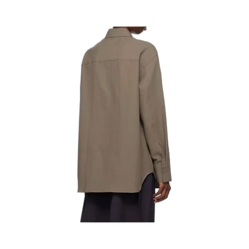 Lapel Long-Sleeved Shirt