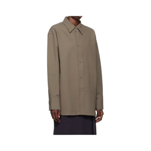 Lapel Long-Sleeved Shirt