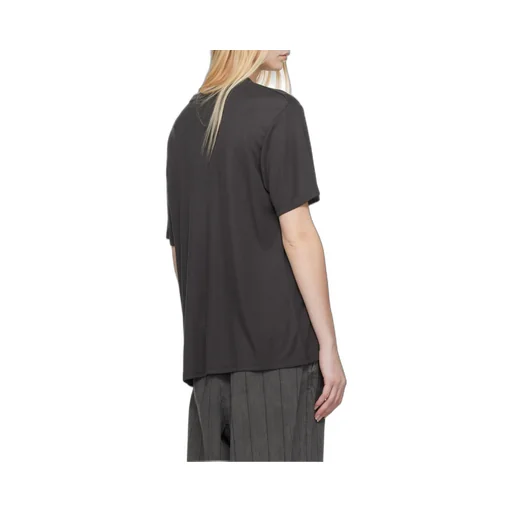 Crewneck Straight Hem T-Shirt