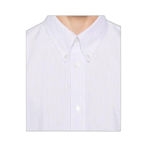 Stripe Detailed Long Sleeved Shirt