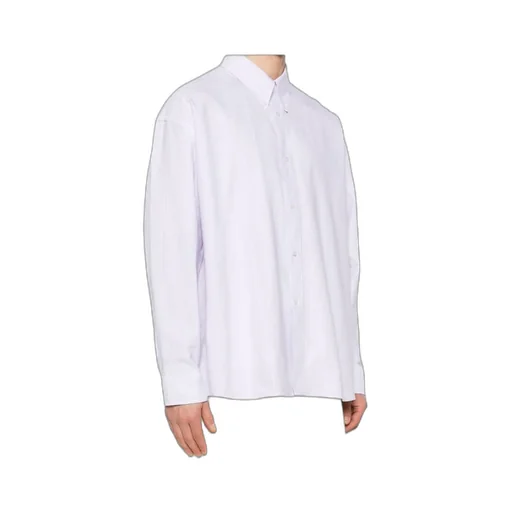 Stripe Detailed Long Sleeved Shirt