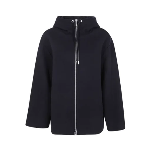 Etnasnw Zip-Through Hooded Coat