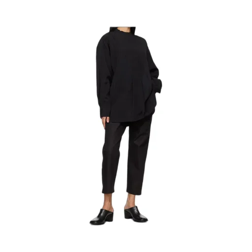 Stand-Collar Long-Sleeved Shirt