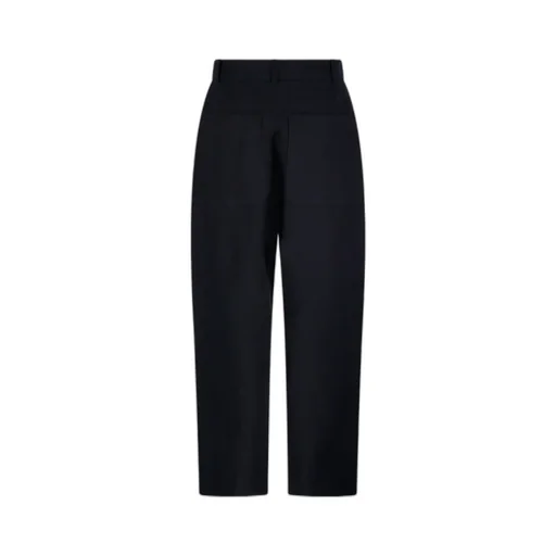 Zip-Up Palazzo Trousers