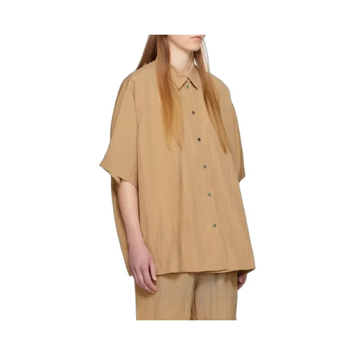 Lapel Short-Sleeved Shirt