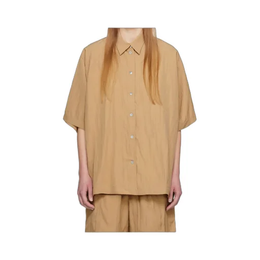 Lapel Short-Sleeved Shirt