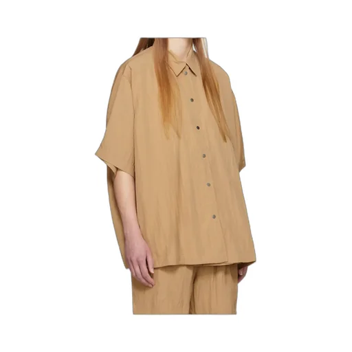 Lapel Short-Sleeved Shirt