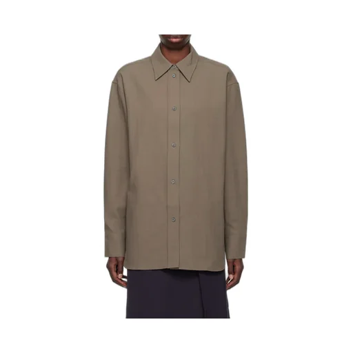 Lapel Long-Sleeved Shirt