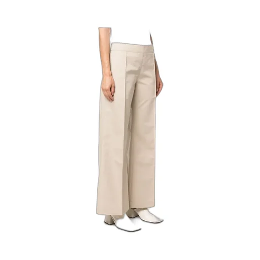 Low Rise Tailored Straight-Leg Trousers