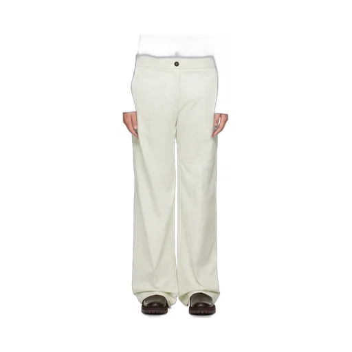 Low-Waist Side Pocket Casual Pants