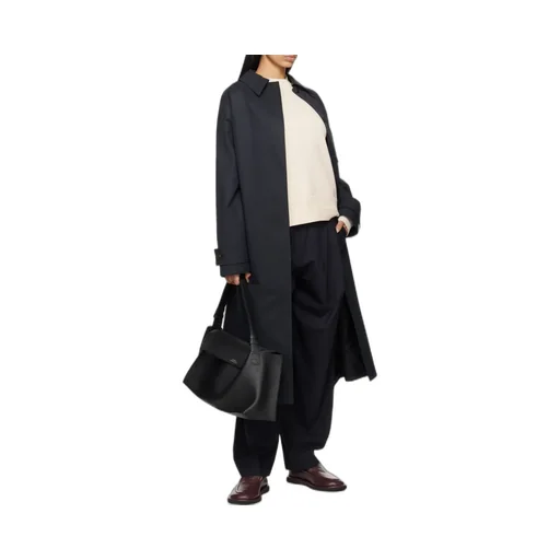Twill Palazzo Pants