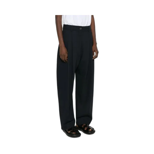 Twill Palazzo Pants