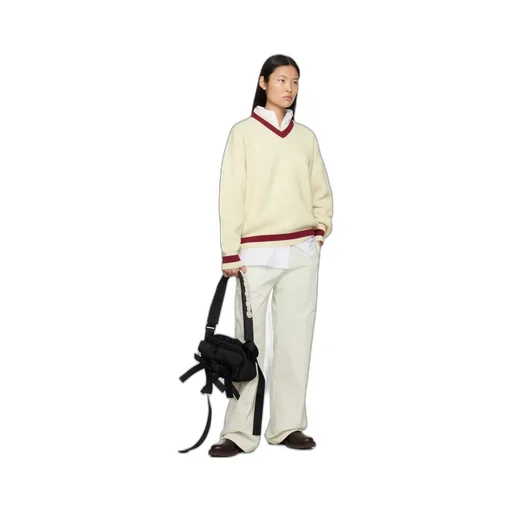 Low-Waist Side Pocket Casual Pants