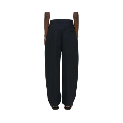Twill Palazzo Pants