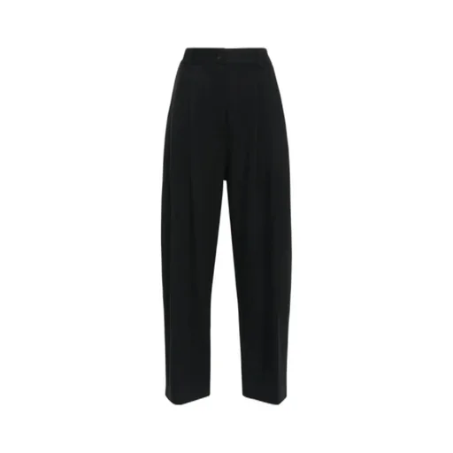 Twill Palazzo Pants