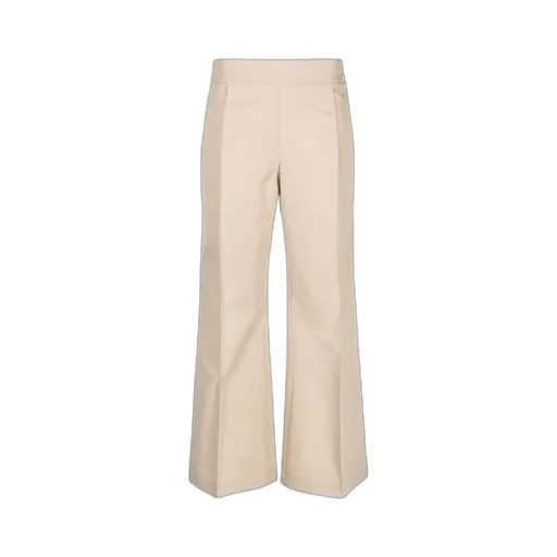 Low Rise Tailored Straight-Leg Trousers