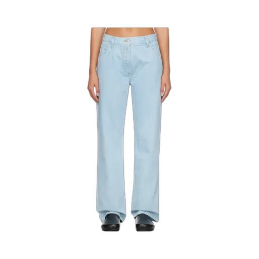 Belt Loop Zipper Jeans