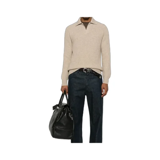 Long Sleeve Ribbed Knitwear