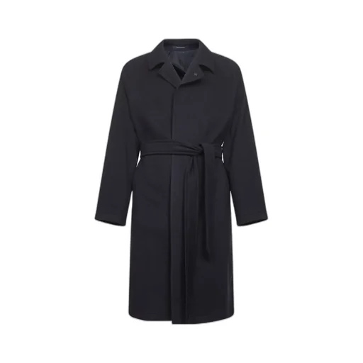 Belted Raglan Sleeve Coat