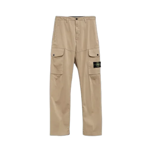 Logo Patch Regular Fit Cargo Pants