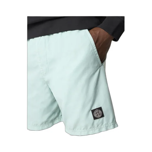 Logo Patch Mid-Length Swim Trunks