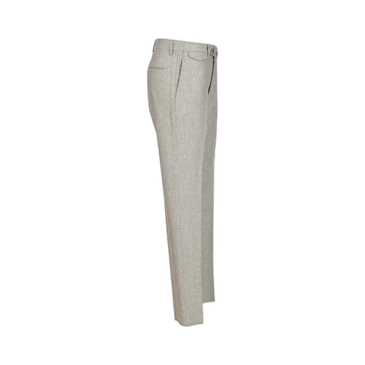 Pleated Flannel Pants