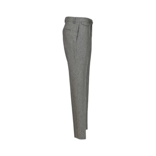 Pleated Flannel Pants