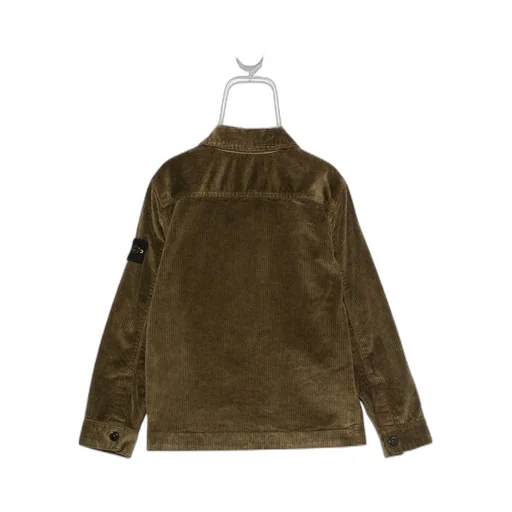 Corduroy Jacket With Compass Badge