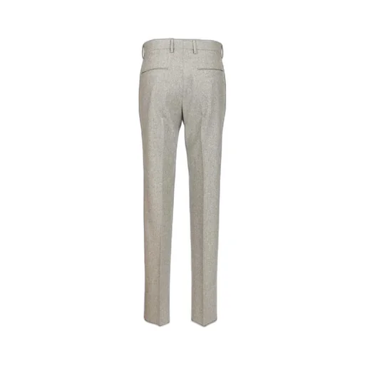 Pleated Flannel Pants