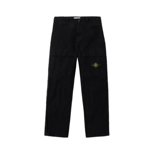 Loose-Fit Cargo Trousers With Adjustable Waist Straps