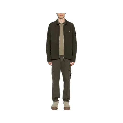 Compass-Badge Overshirt