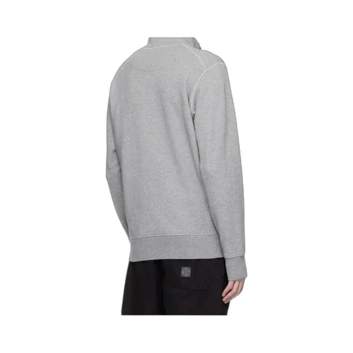 Logo-Patch Half-Zip Sweatshirt