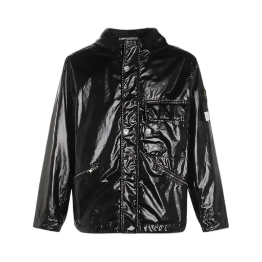 Wind And Water Resistant Hooded Padded Jacket