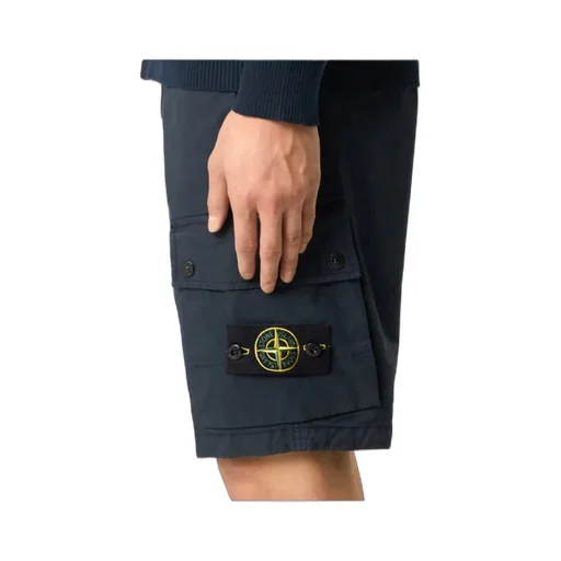 Logo Patch Cargo Shorts
