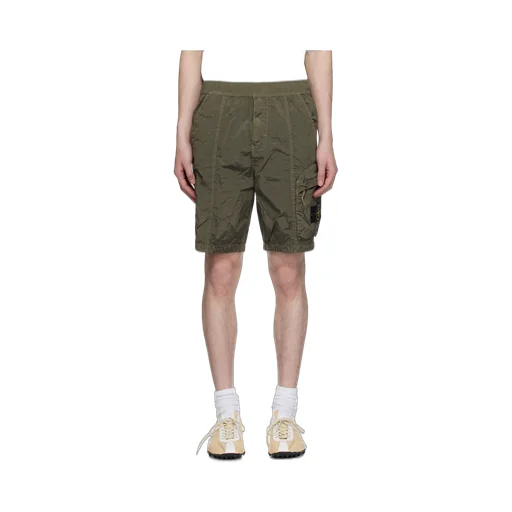 Compass-Badge Track Shorts