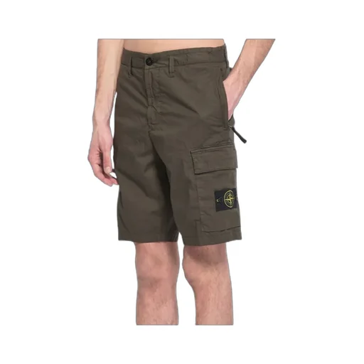 Logo Patch Cargo Shorts