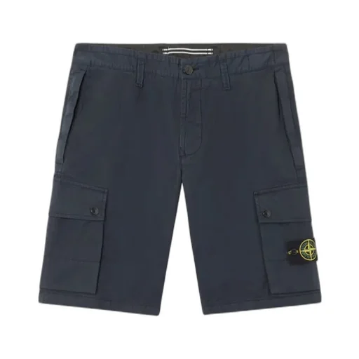 Logo Patch Cargo Shorts
