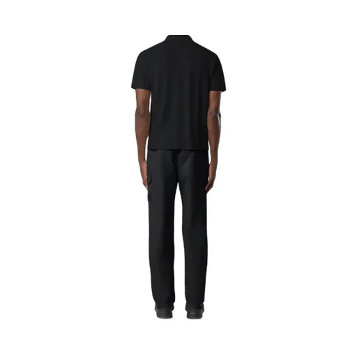 Logo Patch Short-Sleeved Polo Shirt