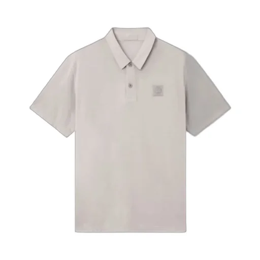 Logo Patch Short-Sleeved Polo Shirt