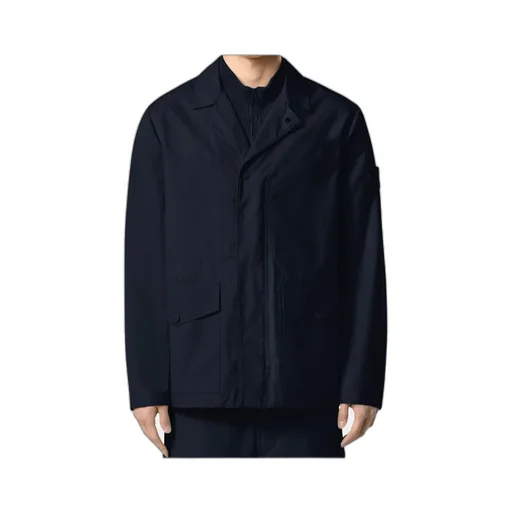 Blazer With Natural Weather Barrier And Two-Way Zip