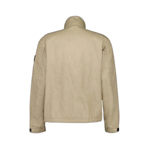 High-Neck Zipped Jacket