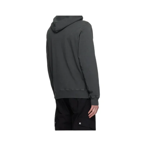 Logo-Patch Long-Sleeved Hoodie