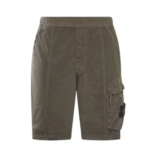 Compass-Badge Track Shorts