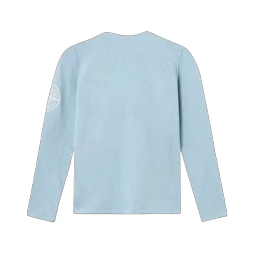 Junior Compass Embroidered Long-Sleeved T-Shirt