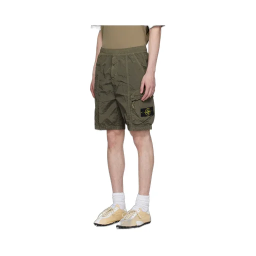 Compass-Badge Track Shorts