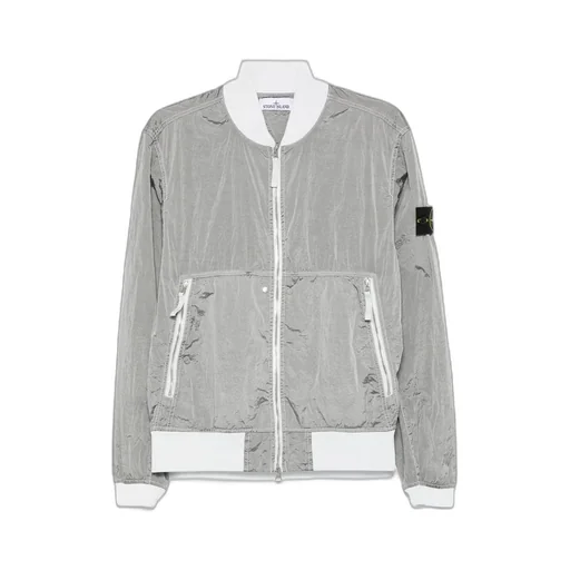 Logo-Patch Zipped Jacket