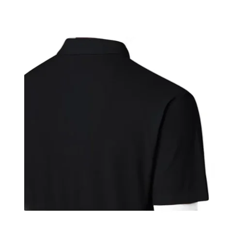 Logo Patch Short-Sleeved Polo Shirt