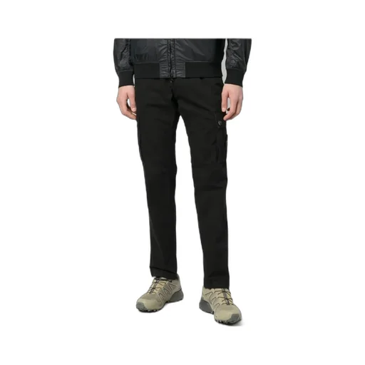 Brushed Old Effect Slim Fit Cargo Trousers