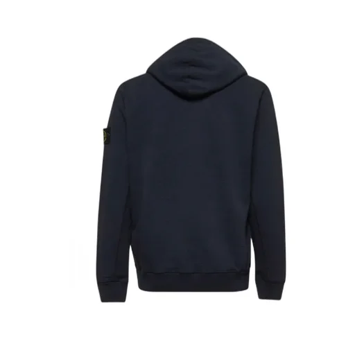 Logo-Patch Long-Sleeved Hoodie
