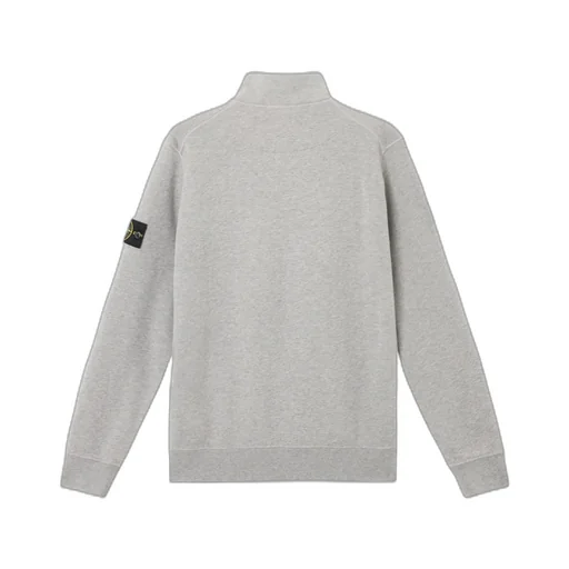 Logo-Patch Half-Zip Sweatshirt